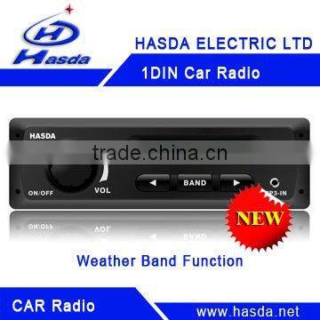 Single din classic band car stereo radio mp3 player