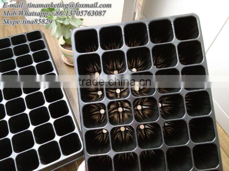 45 Cell Plastic Tubs of Seedlings of Forest and Tree, Plastic Plug Nursery Seed Growing Tray Provided by China good suplier