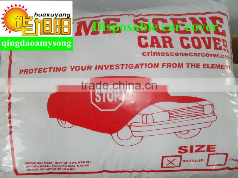 plastic disposable car cover
