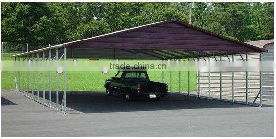 hot sale low cost 2 car metal carport