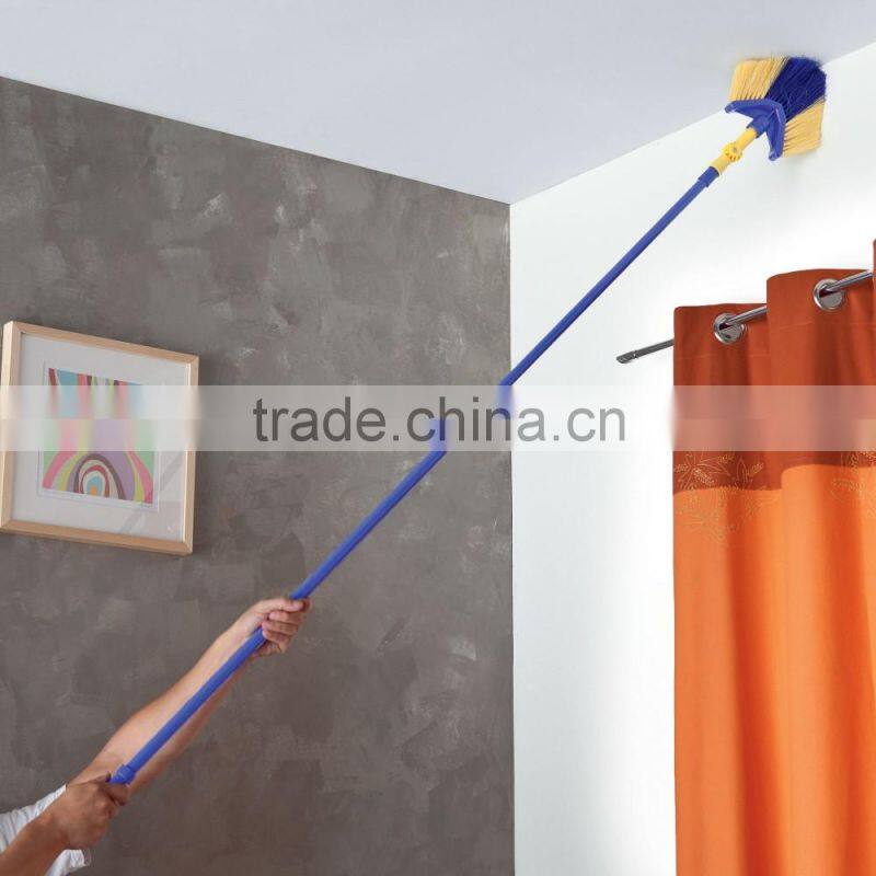 2016 New Design 180 Degree Adjustable Wheel Six-pole Triangle Broom