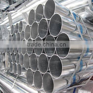 ASTM A500 standard in China 48.3*1.6 hot dip galvanized round pipe