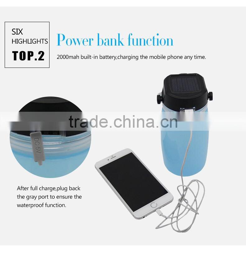 Silicon USB Port Powered Collapsible Waterproof phone charger