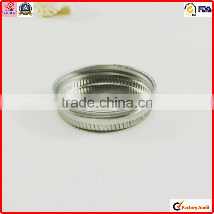custom pinting glass screw tin lid