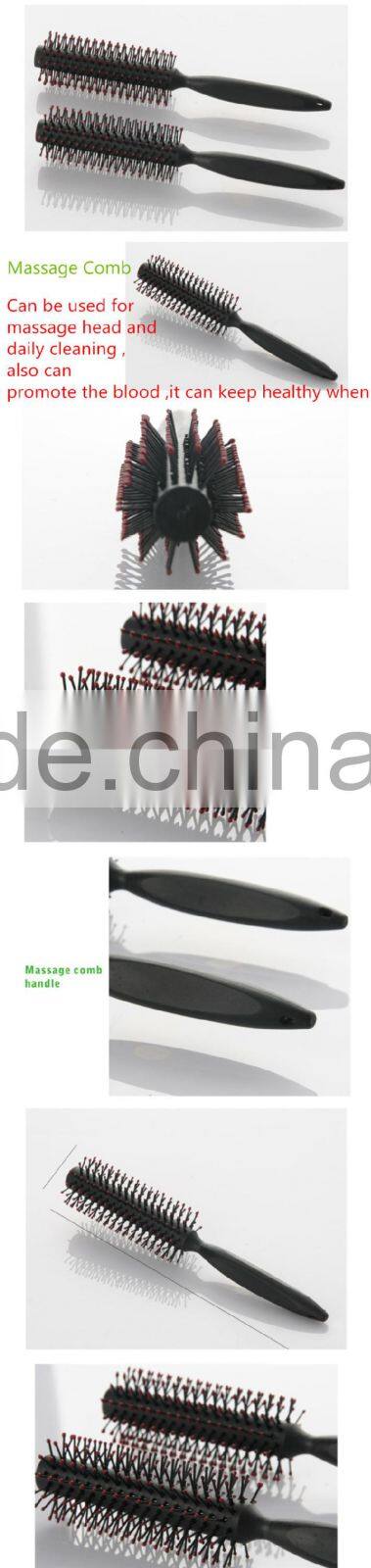 Plastic Full Round Hair Brush Massage Hot Curling Brush