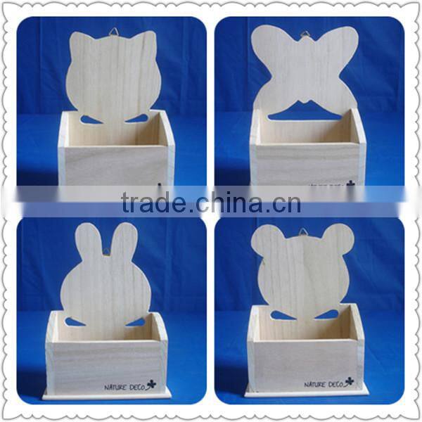 high qualtiy antique printed wooden office file rack