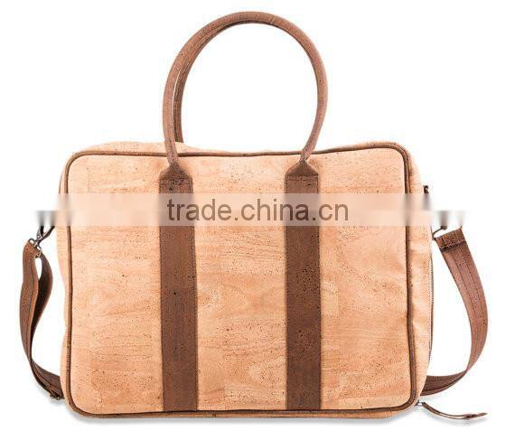 Natural cork trunk travel tote bag,cork tote storage bag for travel