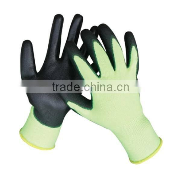 Cheap 13 Gauze PU Coated Safety Hand Working Gloves,PU work glove