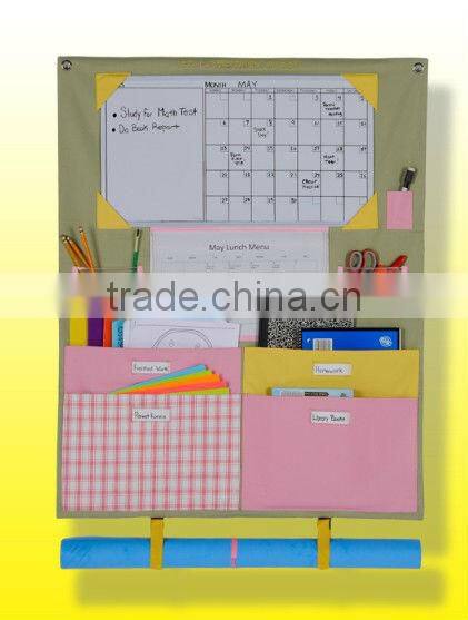 Multi-functional stationery homework folder Multifunctional Homework Caddy Storage Bag For Kid Stationery Storage Bag