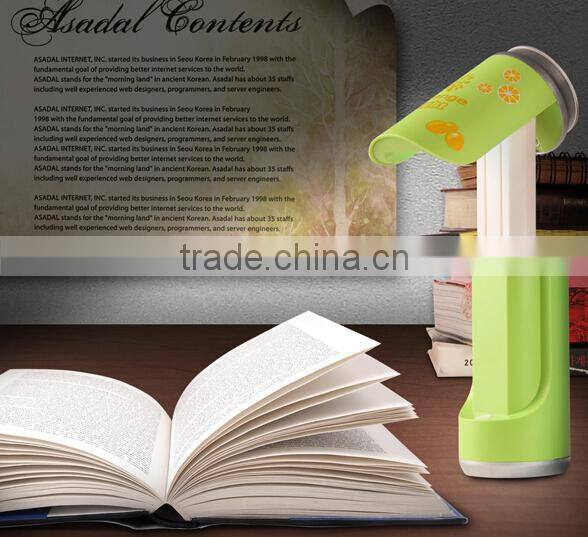 Supply creative fashion Cans retractable USB eye protection table lamp