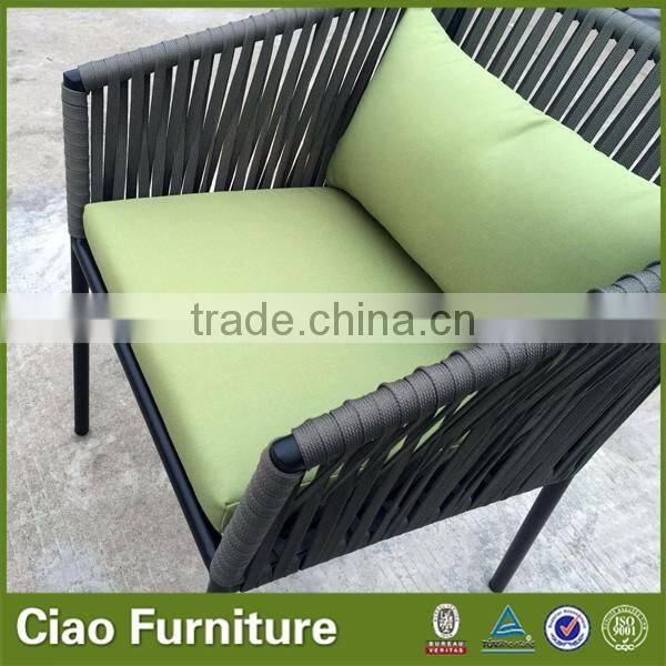 Outdoor ribbon furniture American garden bar chair