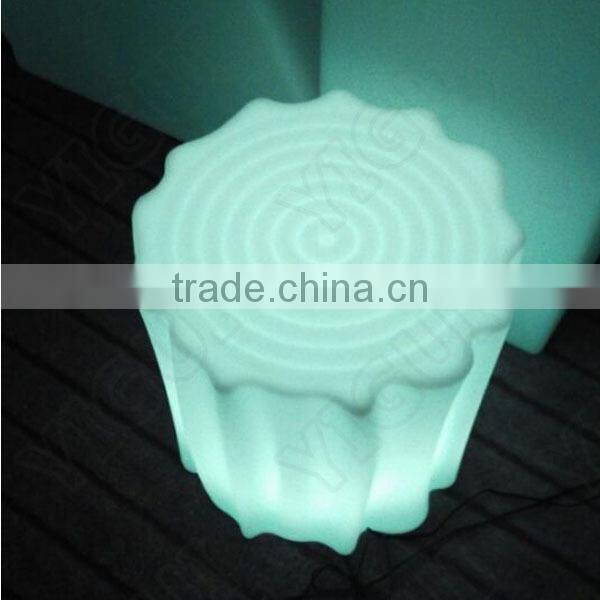 16 Color Changing Chair Party Decoration LED Light Up Cube stools