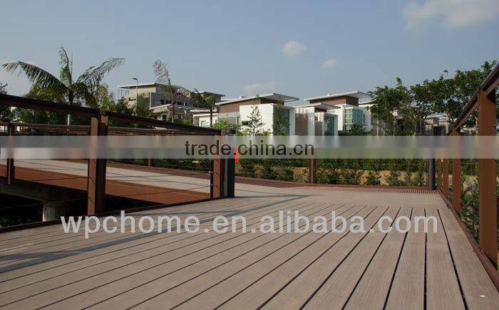 Exterior waterproof anti-uv wpc fence for building materials