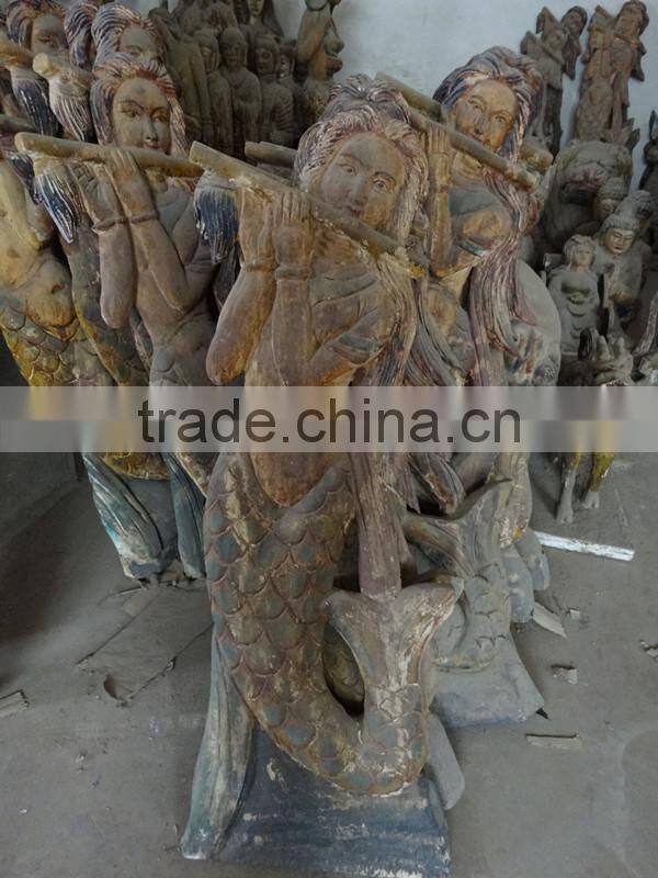 antique Wood Carving Buddha Crafts in Wood Carfts