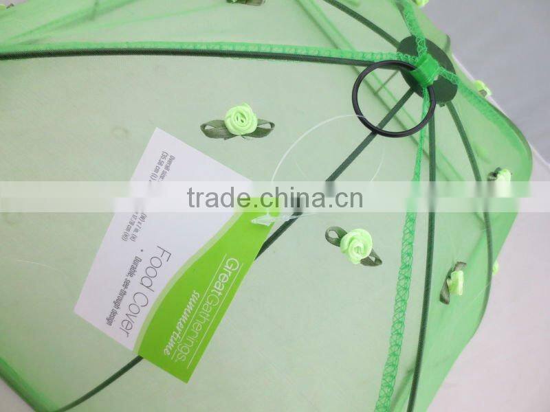 decorative food cover, unfoldable food cover high quality