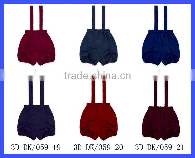 Children summer New Fashion Suspender Short Pants Designer Girls Lavender Shorts