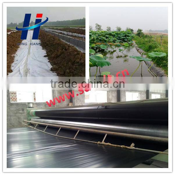 HDPE geomembrane,waterproof black HDPE sheet for pond liner