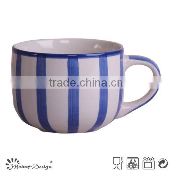 14OZ Hand-painted Stoneware Coffee Mug
