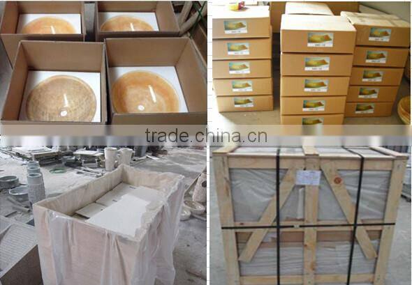 Marble wash basin, bathroom basin,white stone sink RST-RB083