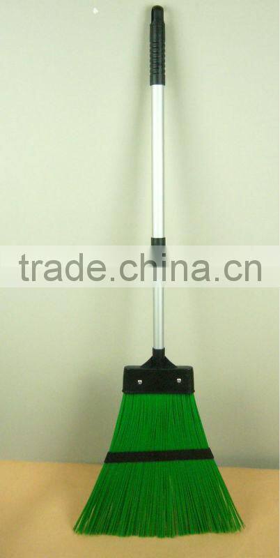 Big bristle plastic garden broom