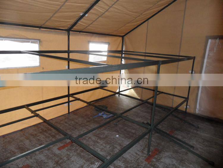 2015 new desgin outdoor waterproof camping tent with bunk