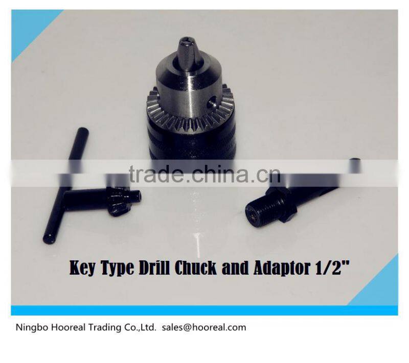 Quick Easy 2-13mm Keyless Impact Drill Chuck Hand Tool With Lock And SDS Adaptor/Power Drill Chuck Conversion Kit