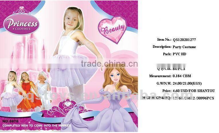 new design costume party,princess carnival QS120201280