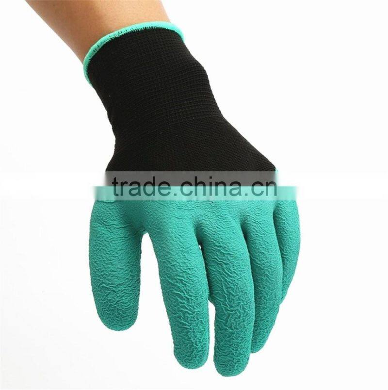 2017 wholesale Garden Gloves for Digging and Planting