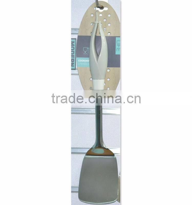 NT-1877 Kitchen Utensil Tool Stainless Steel Solid Turner