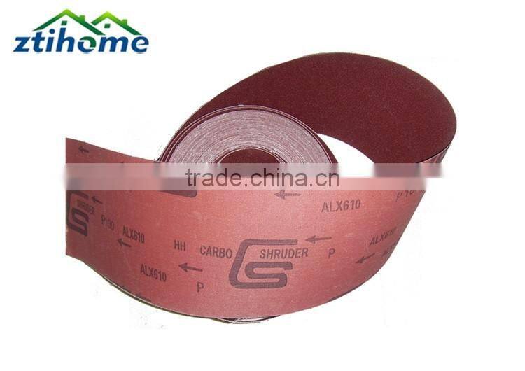 GXK51 X-wt 10cmx50m aluminum oxide abrasive cloth roll for flap disc