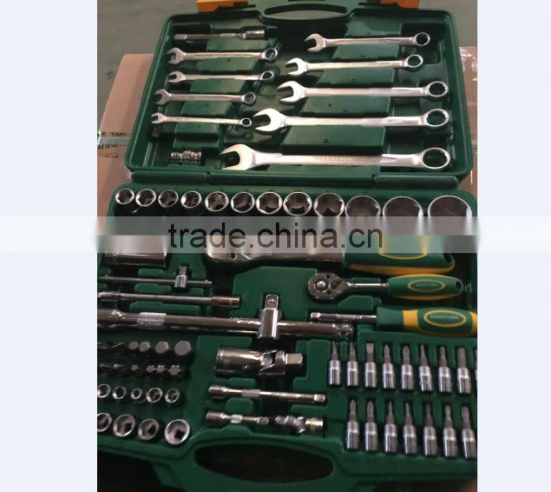 Berrylion High Quality Precision Socket Set 82pcs Socket Wrench Set