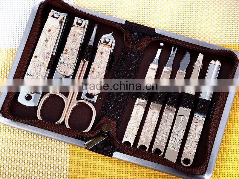 wholesale 9pcs beauty nail set