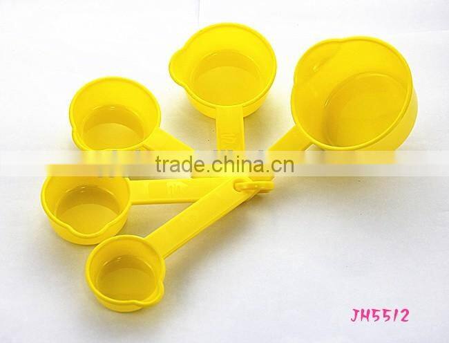 JH5512 5pc plastic measuring spoon