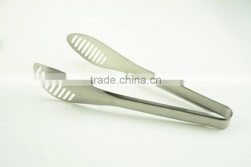 39008 New Stainless Steel Kitchen Tongs Noodles tongs salad Tongs Ice Tongs
