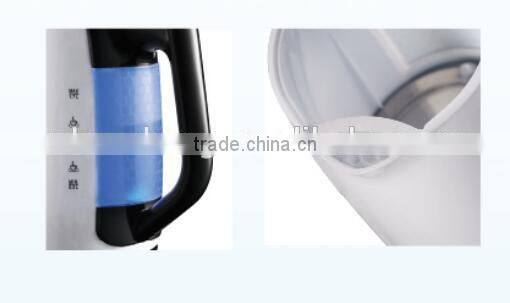 new plastic electric water kettle 1.7L