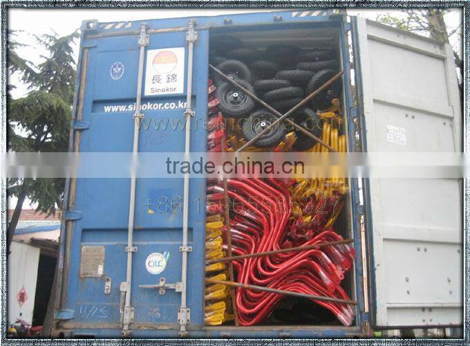 Wheel barrow WB5009 metal agriculture and building hand tools 90LTR/200KG heavy duty steel