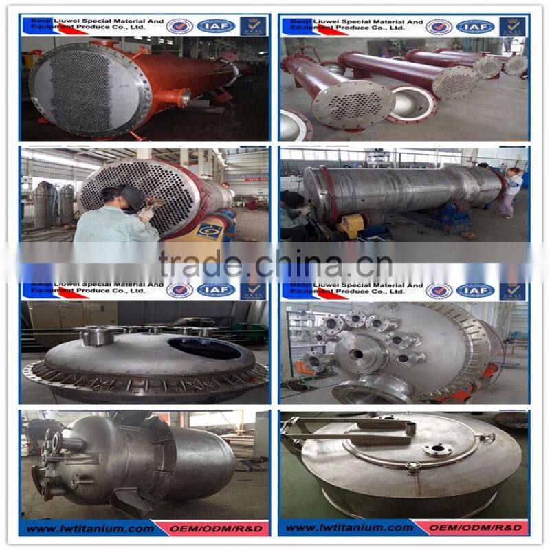 99.9% Polished Pure Titanium Melting Crucible