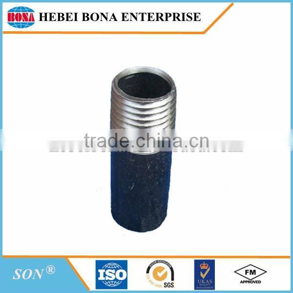 black carbon steel pipe nipples