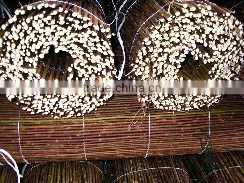 gardening willow fence panels for decoration