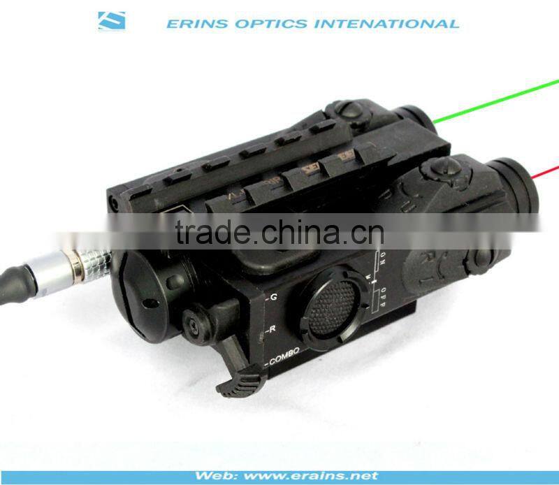 New Military standard Dual Red laser scope and Green laser sight combo