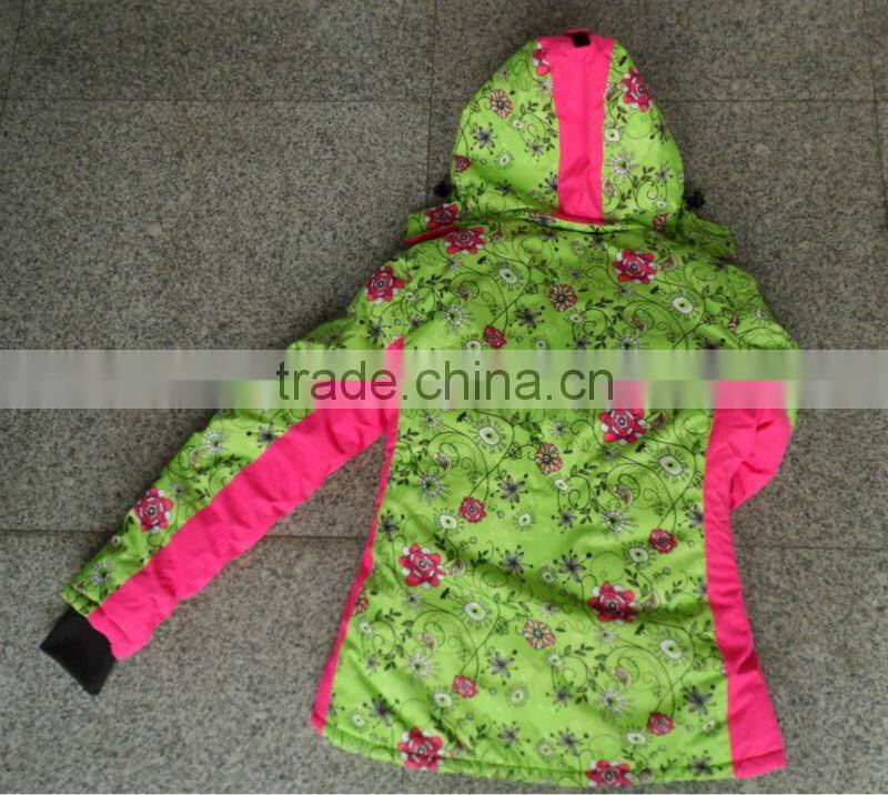 woman snow jacket, woman Waterproof Windproof jacket