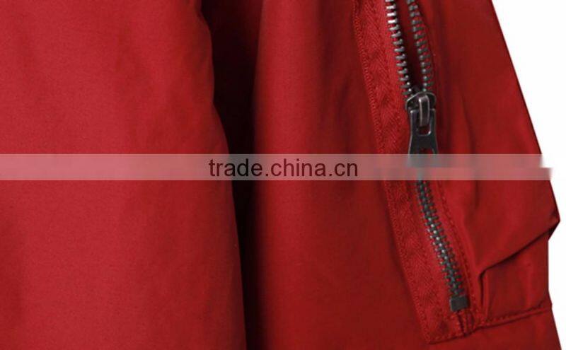 Simple and practical zipper pilot short jacket/men pilot jacket/airline pilot jackets