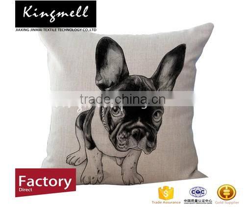 Costom Digital Printing Silk Back Cushion for Sofa and Car