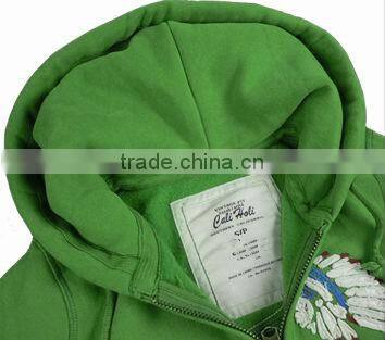 Best Quality Embroidered Cotton hoodies for men made in china, thick fleece winter hoodies for men