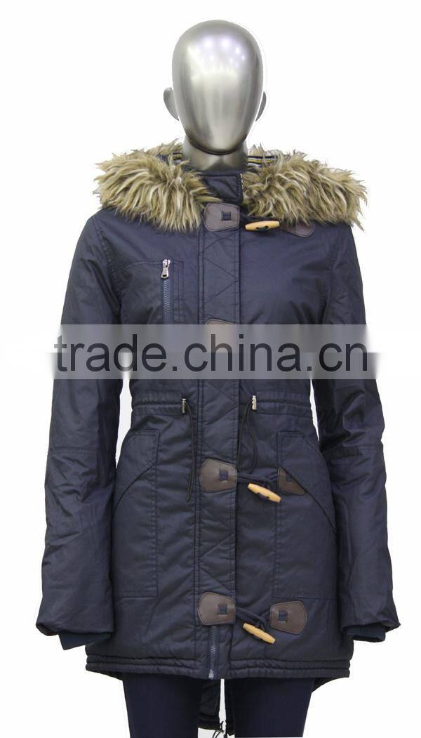 ALIKE women winter coat with faux fur