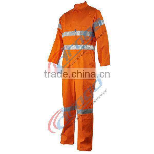 cotton/nylon material safety waterproof fire retardant uniform for worker