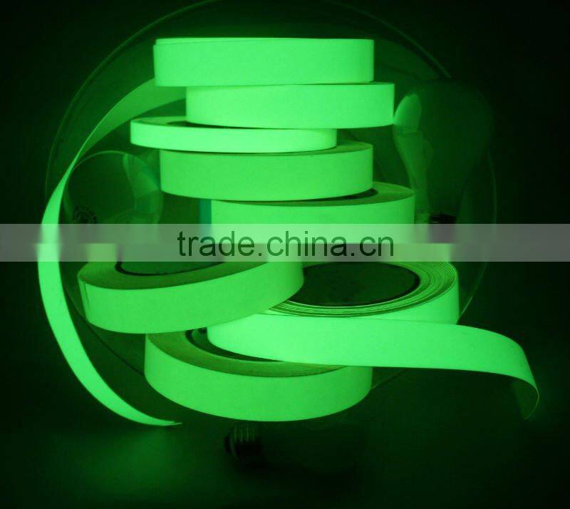 Acrylic night glow tape, glow sign