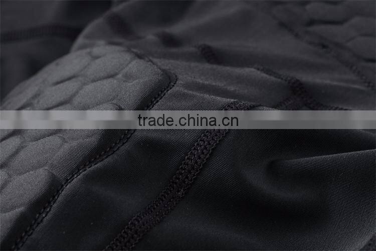 OEM Men's high quality padding compression top short sleeve for compression clothing