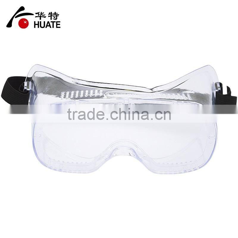Eyewear safety goggles with ventilation holes