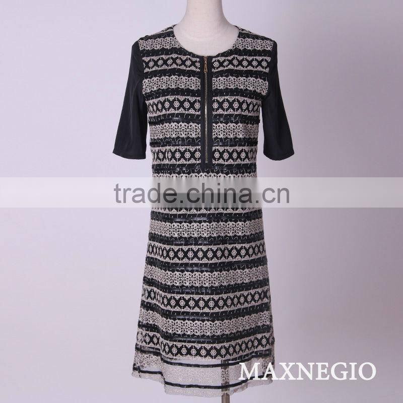 Half sleeve women wholesale alibaba chinese dress